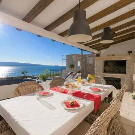Enticing Sunset With Magnificent Sea Views Villa Murvica (Brac)